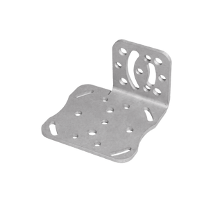 Placa de Montaje / Acero Inoxidable 4 mm / Ajuste Angular / Para Cámaras MV440-MV500 / 80x80x60 mm (3.15x3.15x2.36 in)