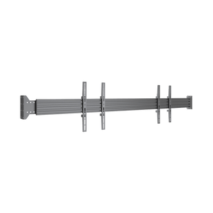 Sistema de Montaje en Pared / Rieles 2000 mm (78.7 in) / Estructura Modular / Soporte Ajustable / Incluye Herramientas y Tornillería Completa