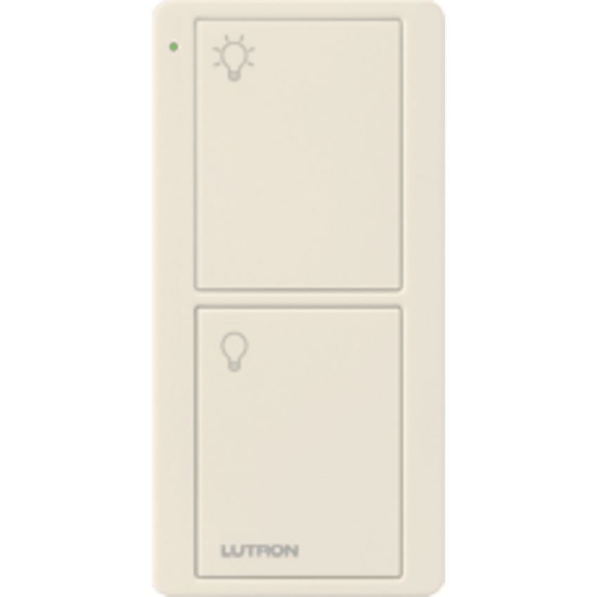 Control remoto PICO 2 botones encender, apagar, complemente con un switch on/off, Caseta, RA2, RadioRa2