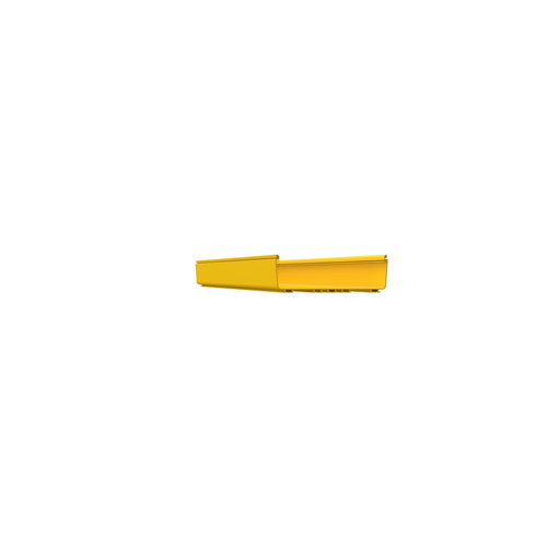 Canaleta FiberRunner™ 12X4, de PVC Rígido, Color Amarillo, 3 m. de Largo
