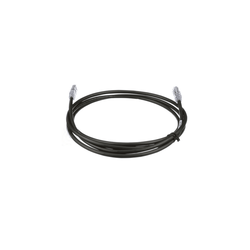 Cable de Parcheo UTP, Cat6A, 24 AWG, CM, Color Negro, 15.24 Metros (50 Pies)
