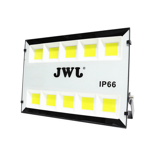 Reflector LED Ultradelgado de  200 W / Dimensiones 390 x 335 mm / 110 - 240 V CA~ 50/60Hz / Ultra delgado / Uso en exterior - interior.