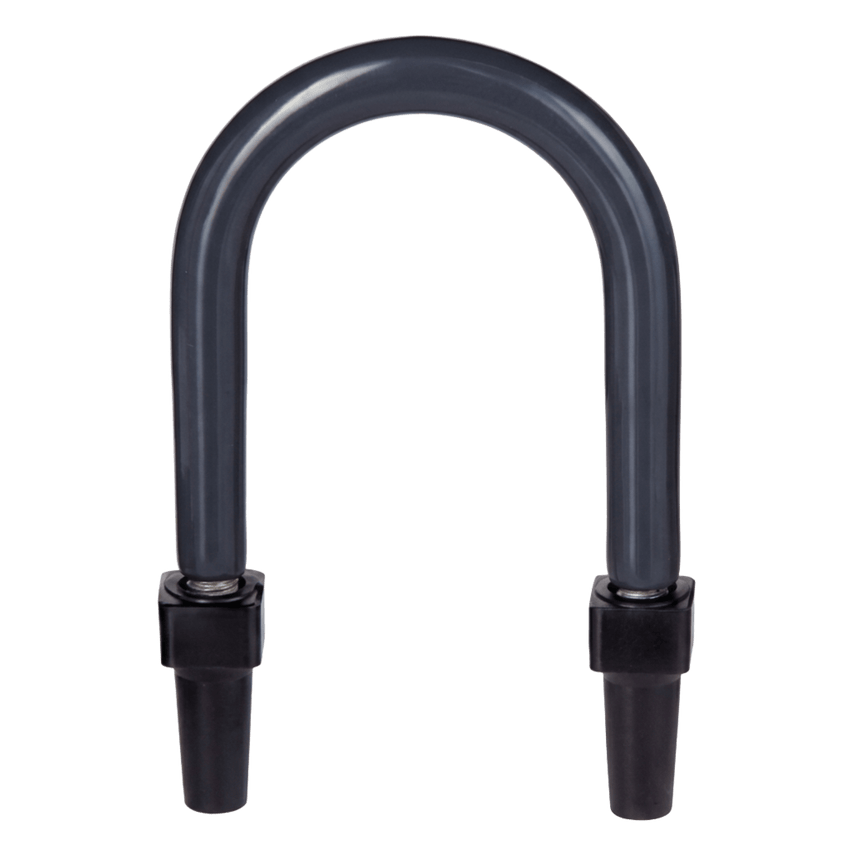 Abrazadera U de Pata Larga con Recubrimiento de PVC para Tubo de 2" (51 mm).