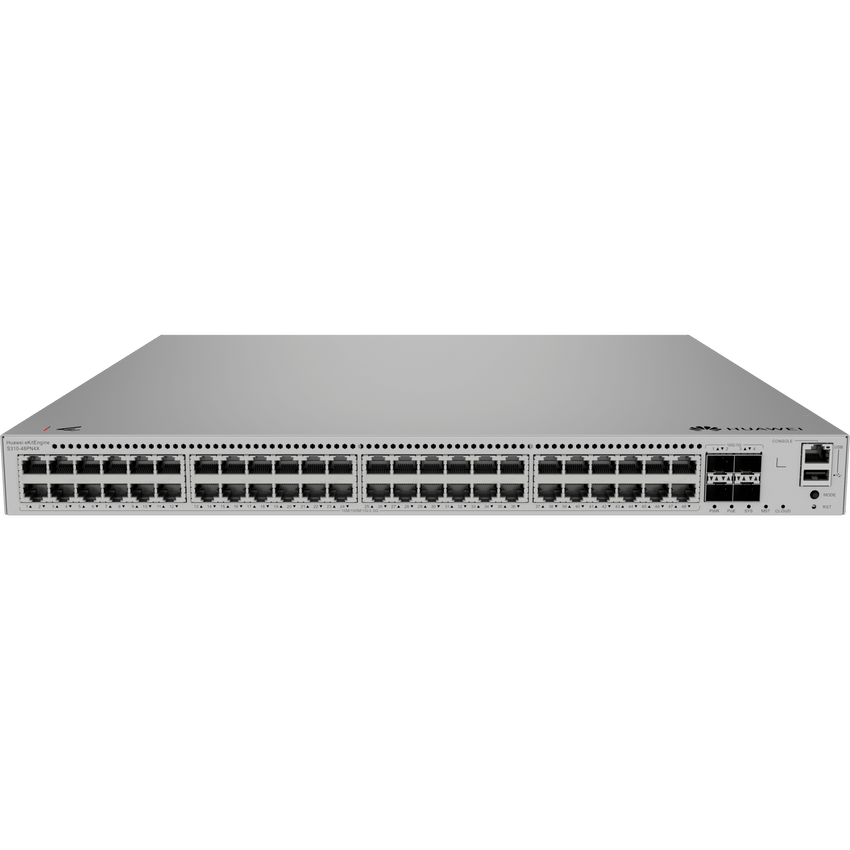 Switch eKit Distribución/Core MultiGigabit PoE+ Capa 3 / 48 puertos PoE+ 2.5 Gbps + 4 SFP+ / iStack / PoE Perpetuo (360 W) / Libre de Licenciamiento