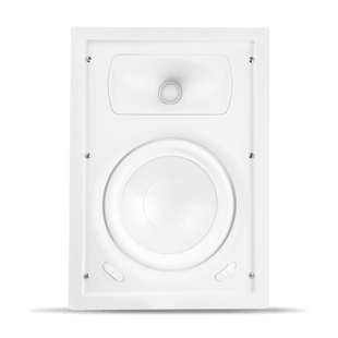 Speaker In-Wall TruAudio Ghost Series | 2 Way | Woofer 8in Polipropileno Blanco | Tweeter 1in | Potencia 5-125 W | Impedancia 8Ω | Rango de Frecuencia 40-20kHz | Sensibilidad 90dB