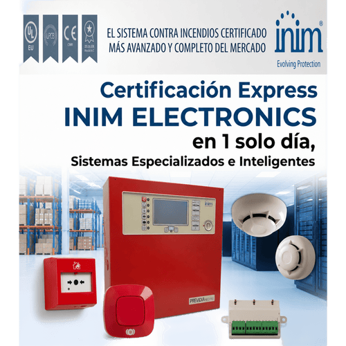 Certificación Presencial INIM ELECTRONICS