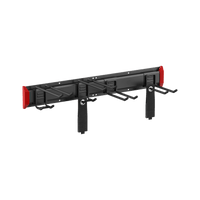 Estante de Almacenamiento de Pared Versátil de Alta Resistencia (en 2 Placas de Pared)