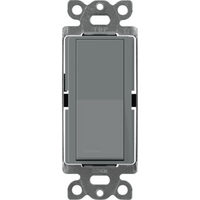 Interruptor Claro, 3 Hilos, 15A, Color Gris