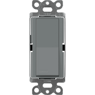 Interruptor Claro, 3 Hilos, 15A, Color Gris