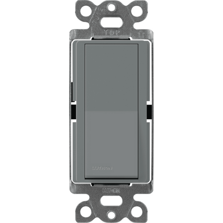 Interruptor Claro, 3 Hilos, 15A, Color Gris