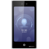 Terminal Facial PoE WiFi con pantalla de 7" / Exterior IP65 / 10,000 Rostros y 50,000 Tarjetas / 10,000 Huellas (Módulo Opcional) / ISAPI / ISUP 5.0 / Codigos QR y Bluethooth / Intercom SIP Estandar / HIK-IA