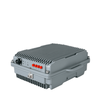 Amplificador de Señal Celular / Repetidor de Fibra Óptica Digital / Radio Definida por Software / Banda 2-4-5 Completa / 27 dBm Potencia Salida / IP65 Exterior / Monitoreo RJ45