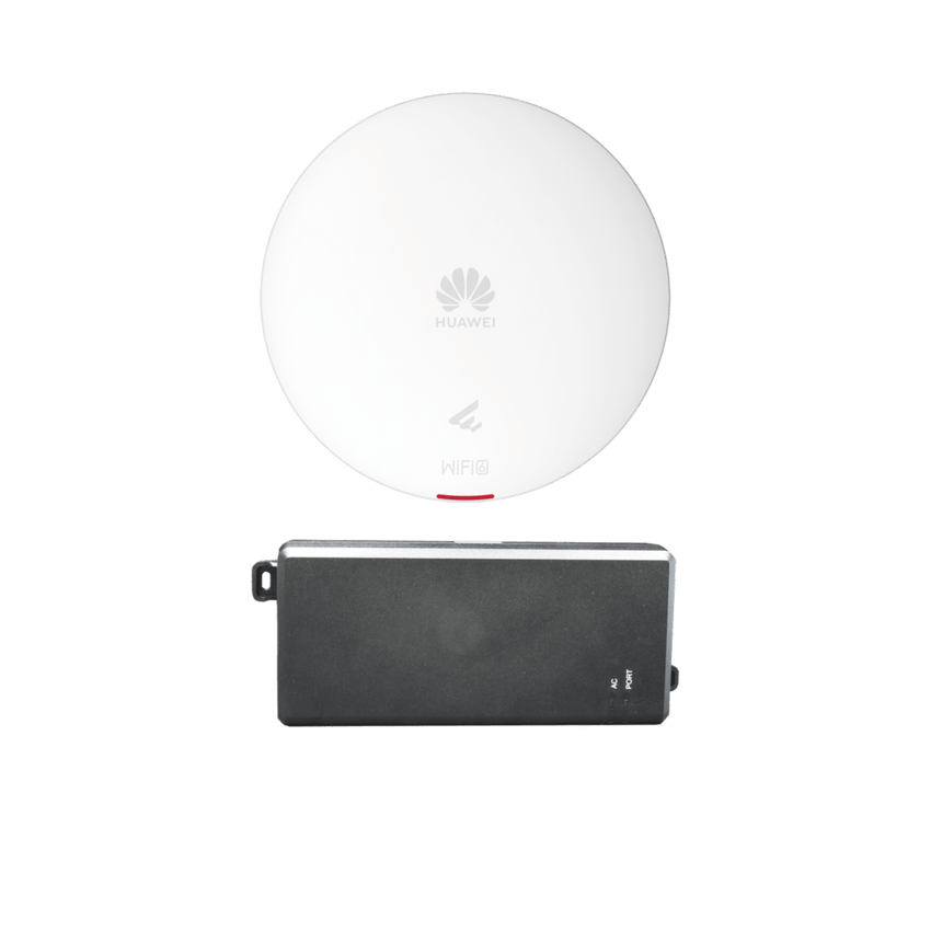 Kit Demo de Punto de Acceso eKit Wi-Fi 6 / 1.775 Gbps / Doble banda / Smart Antenna / Seguridad WPA3 / Sin licenciamiento / Con Inyector PoE