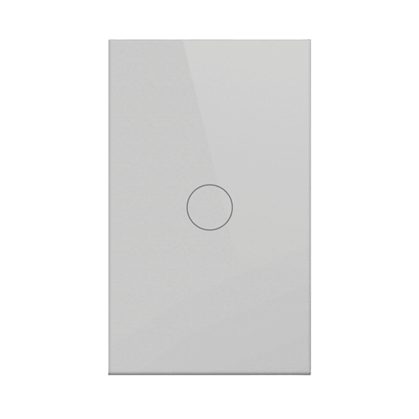 (ZigBee) Apagador switch inalámbrico ZigBee Cable Neutro Opcional, control de 1 regreso de carga, 110V