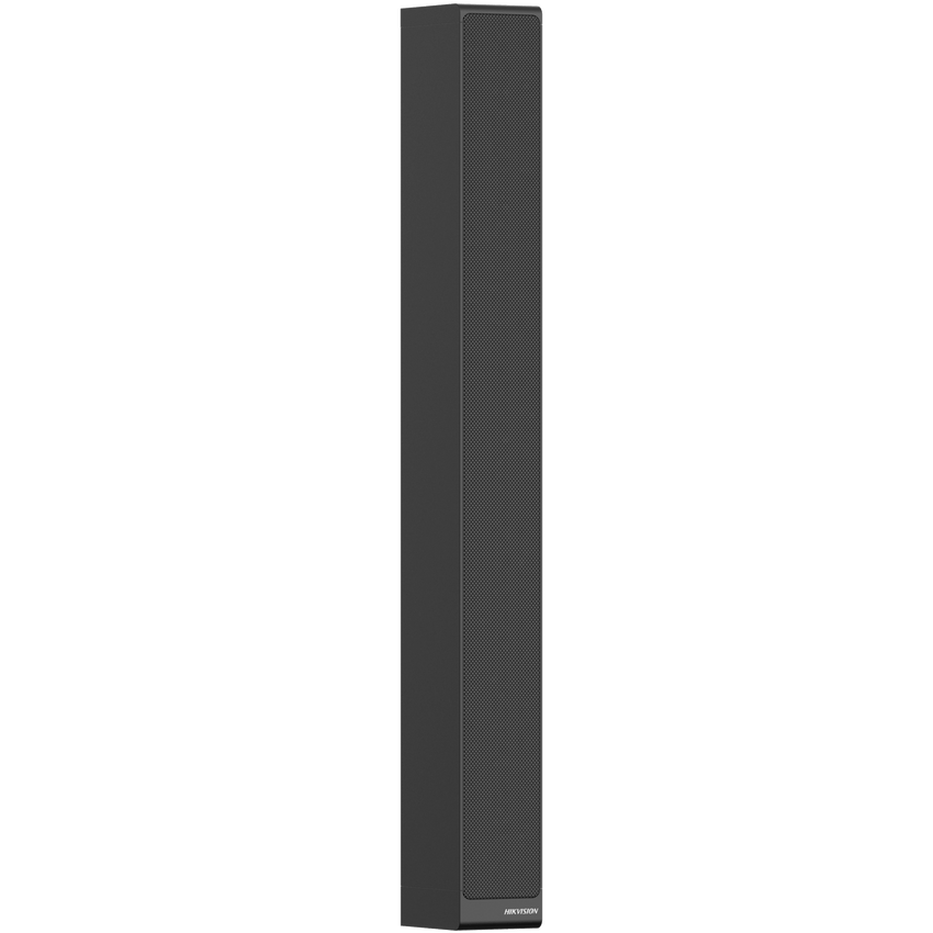 Altavoz Lineal Hikvision / 150W / 12 Unidades Neodimio / 90 dB Sensibilidad / 160° Horizontal / 25° Vertical / Aluminio / IP No / Exterior / Speakon + Phoenix