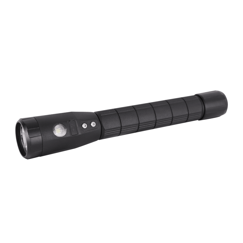 Linterna LED de Aluminio recargable , IP67, Resistente al Agua
