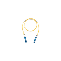 Jumper de Fibra Optica Monomodo 9/125 OS2, LC-LC Duplex, OFNR (Riser), Color Amarillo, 8 Metros (26.25 Pies)