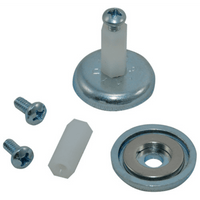 Accesorio, Kit de Montaje Magnético, Fuerza Máxima 26 lb, Diámetro Copa 23.8 mm, Incluye Hardware, Sin Necesidad de Taladrar, Compatible con Enclosures Metálicos