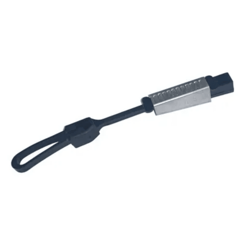 Tensor Plastico para Fibra Óptica Drop Plana de 5x2 mm, Span 80 metros (Termoplastico Resistente a los Rayos UV)