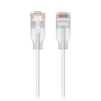 Patchcord UniFi Etherlighting? de 1 Metro (3.28 Pies), hasta 10GbE / Soporta hasta PoE+++ / Conector RJ45 Transparente para Mejores Efectos de Luz con Switches USW PRO MAX