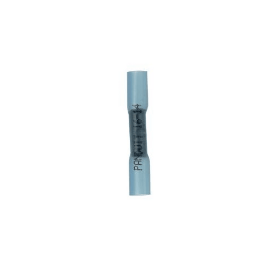 Empalme a tope termorretráctil Pan-Term™ cal 14, Color Azul, 25pz