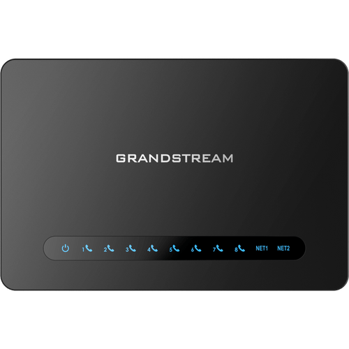 Gateway 8 Puertos FXS (Conectar Teléfono Análogo) con Router NAT Gigabit / 2 Perfiles SIP / Cifrado AES / Conferencia de Voz 3 Participantes / Calidad de Voz HD / Fax T.38 / 2 Puertos Gigabit / Aprovisionamiento Automatizado TR069