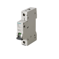 Interruptor Riel Dinn Tipo 5SL6, 1 polo, 2 amp
