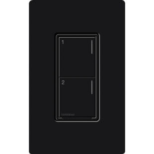 (RadioRa3) Botonera Sunnata Blanco 3 escenas y 2 botones subir/bajar para Radio RA3, programe escenas diferentes en cada botón.