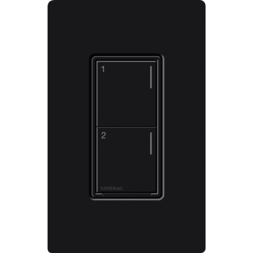 (RadioRa3) Botonera Sunnata Blanco 3 escenas y 2 botones subir/bajar para Radio RA3, programe escenas diferentes en cada botón.