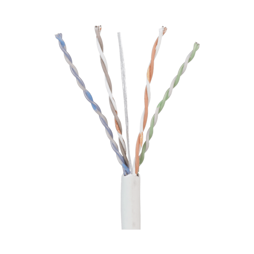 Bobina de Cable UTP 305 m. de Cobre, TX6000™ PanNet, Azul, Categoría 6 (24 AWG), CMP (Plenum), de 4 pares