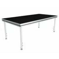 Tarima modular para escenario | 2 metros x 1 metro | aluminio