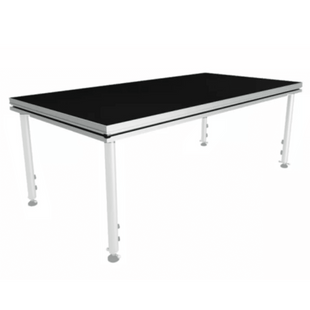 Tarima modular para escenario | 2 metros x 1 metro | aluminio