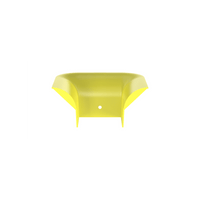 Accesorio de Control de Radio de Curvatura, Para Bajadas de Cable con Canaletas FiberRunner 4x4, Color Amarillo