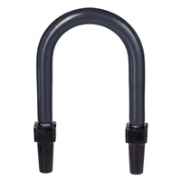 Abrazadera U de Pata Larga con Recubrimiento de PVC para Tubo de 1 1/4" (32 mm).