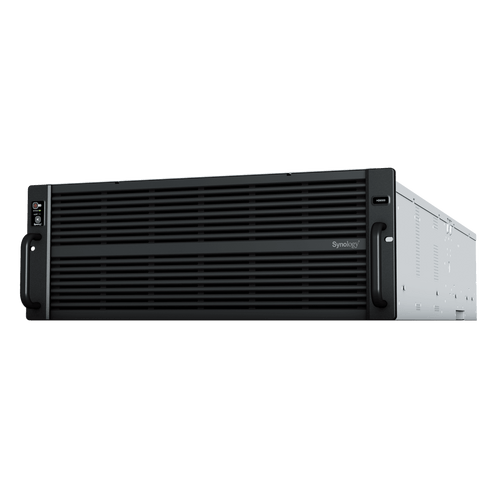 Servidor de Almacenamiento Synology HD6500 High Density 4U | 60 Bahías | Expansión hasta 300 Unidades | Procesadores Dual Intel Xeon Silver 10 Núcleos | Memoria DDR4 ECC RDIMM hasta 512 GB | Redes 10/25GbE | Fibre Channel | Garant&amp