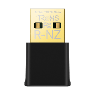 Mini Adaptador USB inalámbrico doble banda AC 600 Mbps, antena onmidireccional.