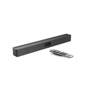 Barra de Videoconferencia Yealink A50 con IA y Control Remoto VCR11, Todo en Uno para Salas Medianas y Grandes con Seguimiento Automático del Hablante