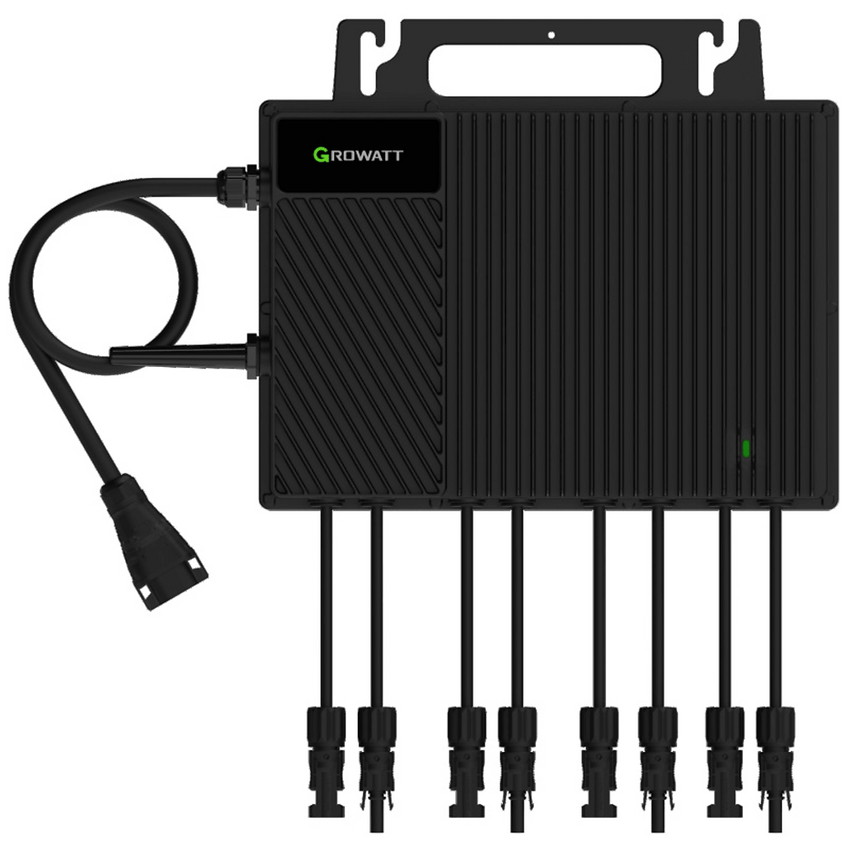 Microinversor de 2.5 KW / 4 MPPT Independientes / Corriente Cadena 18A / Comunicación RF / Protección IP67