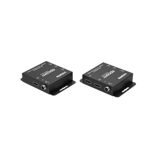Kit Extensor HDMI | 4K30 hasta 100m | Cat6 | Transmisión sin Compresión | Soporta PoC Bidireccional | EDID y Audio 5.1CH