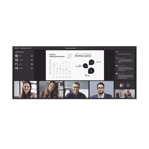 Pantalla Profesional WIDE 105" 5K / Para uso 24/7 / LH105QPD5BGXZA / bocinas integradas / Dimensiones: 2.48 m Largo x 1.06 m alto / Soporta Rotacion de imagen Pivot