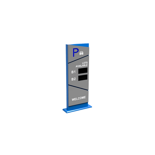 Pantalla Principal de Guía de Estacionamiento / 2 Módulos / Mensaje de Bienvenida / Uso con Aplicación de Guía de Estacionamiento