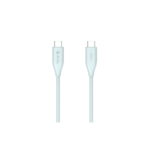 Cable de Carga USB-C a C / 1.5 Metros (4.92 Pies) / Tecnolog�a GaN (Nitruro de Galio) / Fast-Charging / Potencia 60W / Velocidad Transferencia 480 Mbps / Material Silicona No T�xica / Conector Aluminio Anodizado