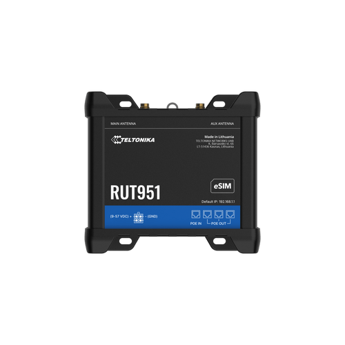 Router PoE 4G Industrial con VPNs Avanzadas / Dual SIM / Soporta eSIM / Gestión Remota (Opcional RMS)