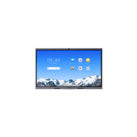 Pantalla Interactiva Touch de 75" Android 13 / Google Suite Preinstalado con Certificación EDLA / Cámara Web 8 MP / Resolución 4K / Bocinas Integradas / Entradas HDMI y VGA / Incluye 2 Lápices para Escribir