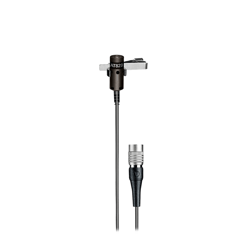 Micrófono Lavalier Inalámbrico | Condensador Cardioide | 1.4 m (55 in) | Patrón 120° | Para Sistemas Audio-Technica UniPak