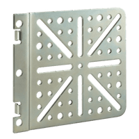 Soporte (Bracket) Universal de Acero para Montaje de PDU (Regleta Vertical) en Gabinetes y Racks
