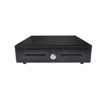 Cajón para Efectivo EK Series / Plataforma para Cajas Registradoras ECR / Gripper Metálico Durable / Bandeja para Monedas Removible / Uso Frecuente en Retail