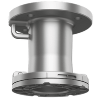 Montaje de Techo Tipo Tubo de 10 cm de Largo para Domos PTZ