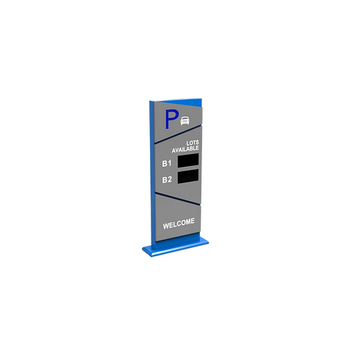 Pantalla Principal de Guía de Estacionamiento / 2 Módulos / Mensaje de Bienvenida / Uso con Aplicación de Guía de Estacionamiento