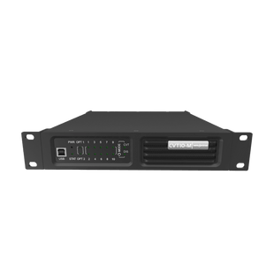 Convertidor de Fibra a Ethernet NovaStar | 10 Puertos Gigabit | 2 Puertos Ópticos 10G | Transmisión de Larga Distancia | Modo Simple